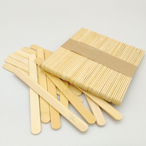 114mm Eco-Friendly Bamboo Ice Cream Sticks