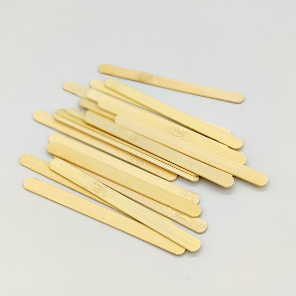 114mm Eco-Friendly Bamboo Ice Cream Sticks