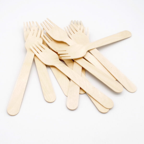 160mm wooden forks
