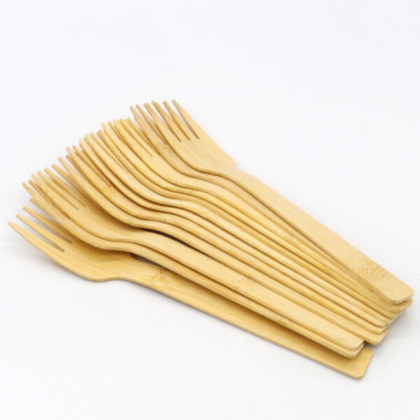 17cm Compostable Bamboo Fork
