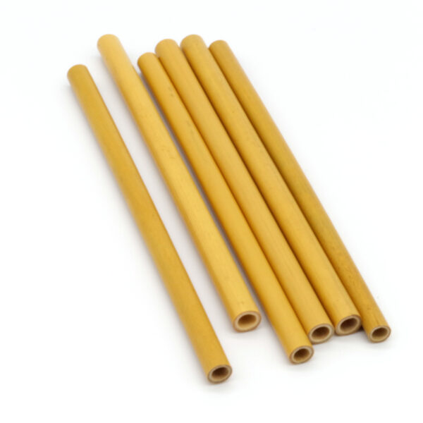 20cm Compostable Jumbo Bamboo Straw