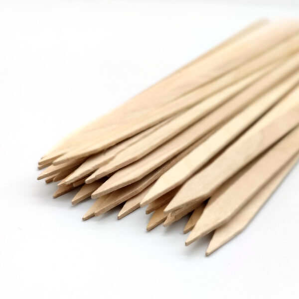 240mm Compostable Wooden Meat Skewers