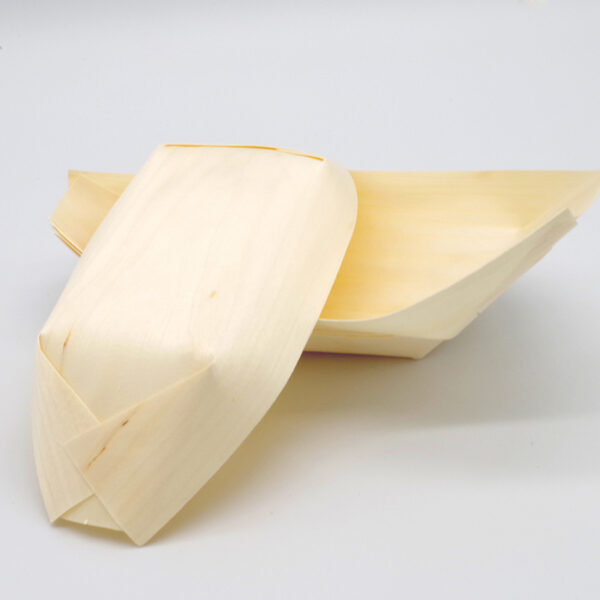 Disposable Wooden Food Boat 195mm