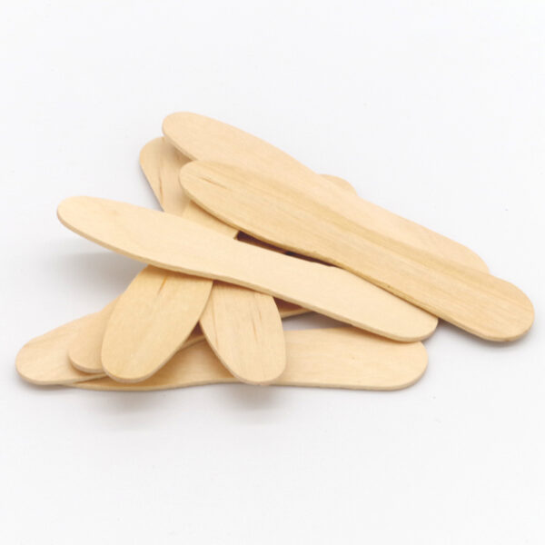 Eco-Friendly Wooden Ice Cream Sticks 75mm