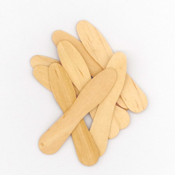 Eco-Friendly Wooden Ice Cream Sticks 75mm