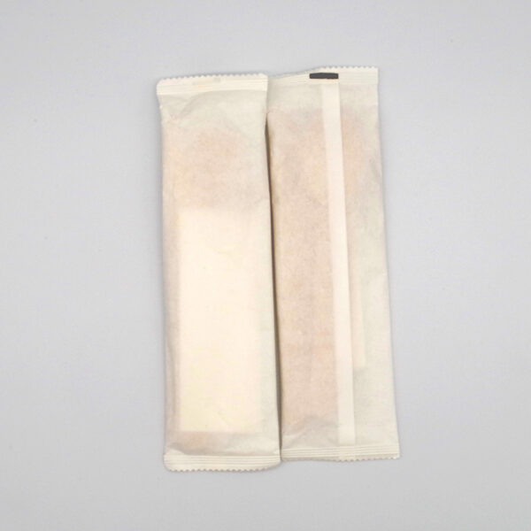 Compostable Wrapped Wooden Cutlery Set with Napkin