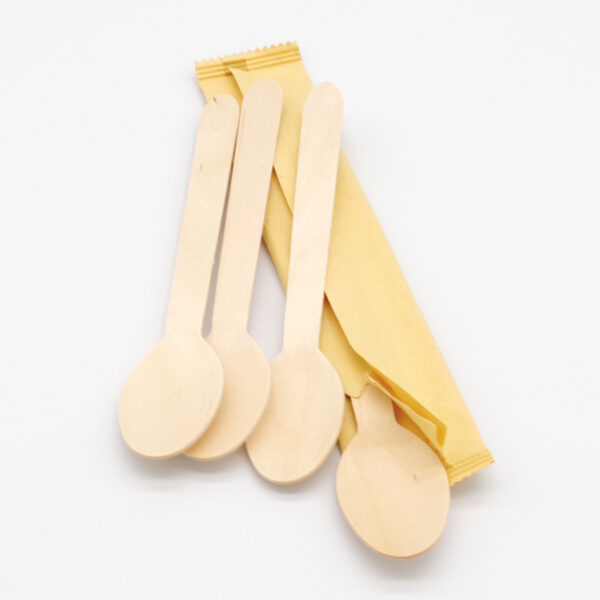 160mm individual wrapped spoon