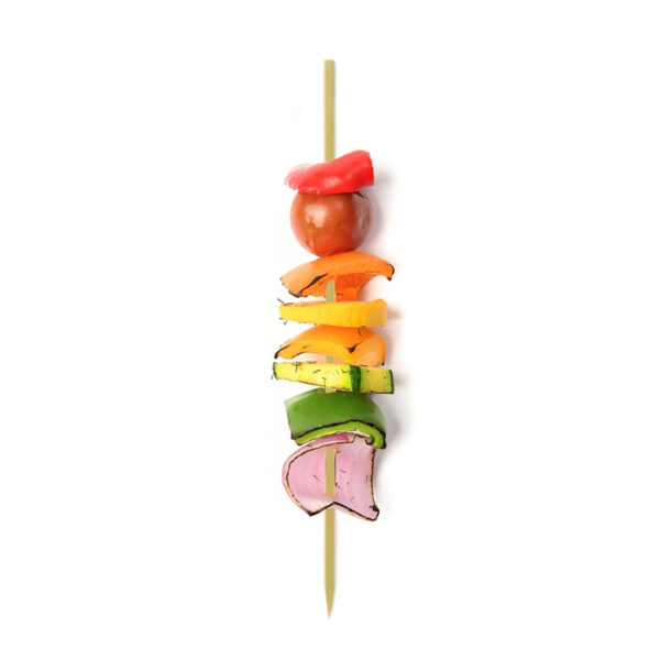 Green Bamboo Flat Skewer