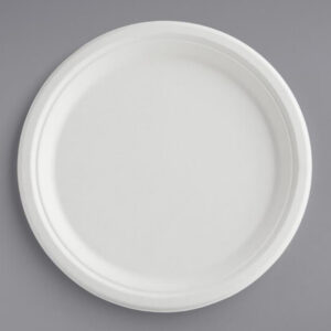 Compostable Sugarcane Bagasse 9inch Plate