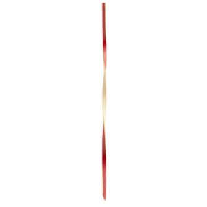 Compostable Red Bamboo Twisted Food Pick / Skewer